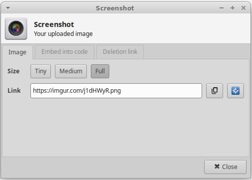 xfce4-screenshooter-imgur-link-dialog